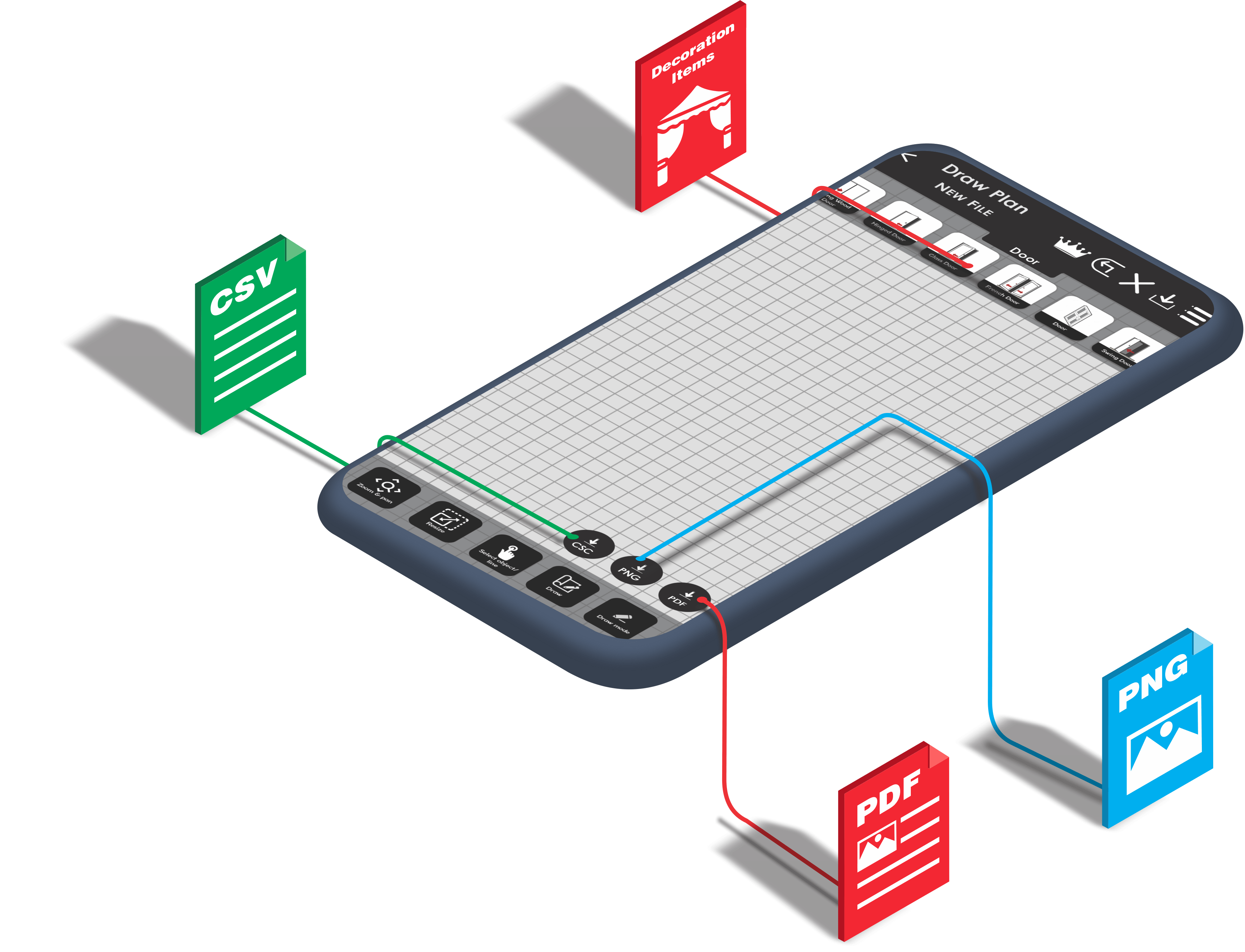 draw floor plan